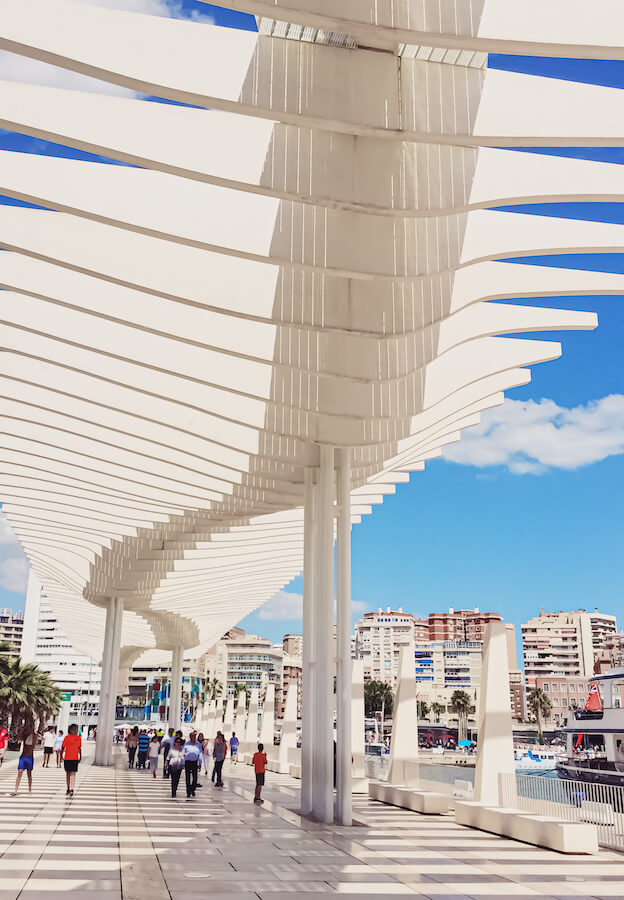 Muelle uno Pompidou Málaga