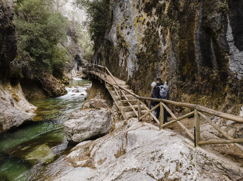 Caminito del Rey en el Puente de diciembre
